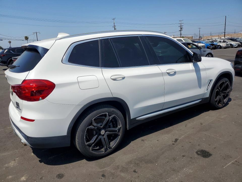 2019 BMW X3 VIN 5UXTR7C55KLF24525 COPART salvage auction — REAR END, Ca - Dis/Dlr/Exp Only Clean Title, sold $7,700 on 2026-07-21 (photo 3)