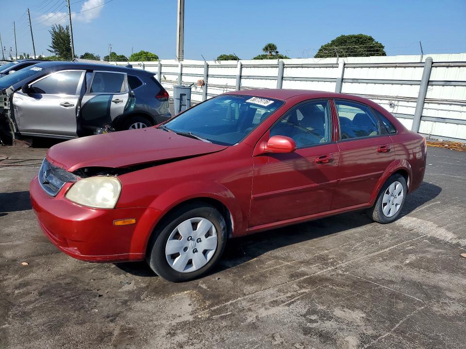 2006 Suzuki Forenza VIN KL5JD56Z06K424325 COPART salvage auction — FRONT END, FL - CERT OF TITLE SLVG REBUILDABLE, sold $375 on 2026-07-08 (photo 1)