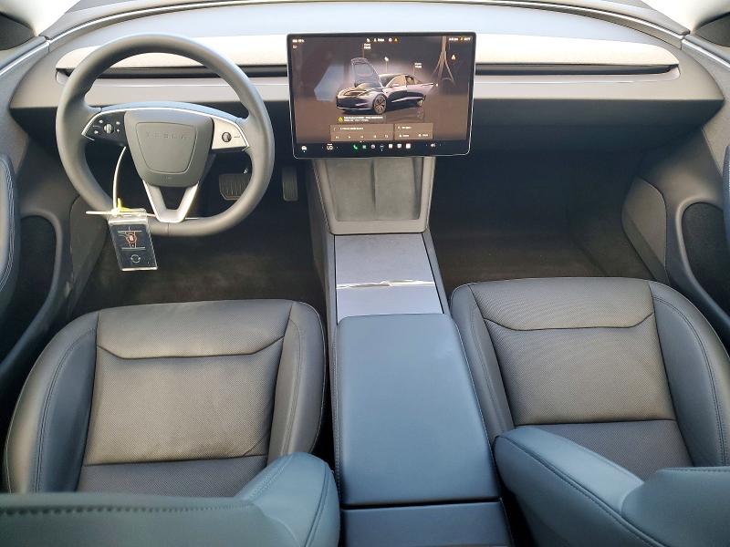 2024 Tesla Model 3 VIN 5YJ3E1EA7RF849613 COPART salvage auction — DAMAGE HISTORY, Fl - Cert Of Title Slvg Rebuildable (P), sold $12,600 on 2026-07-20 (photo 8)