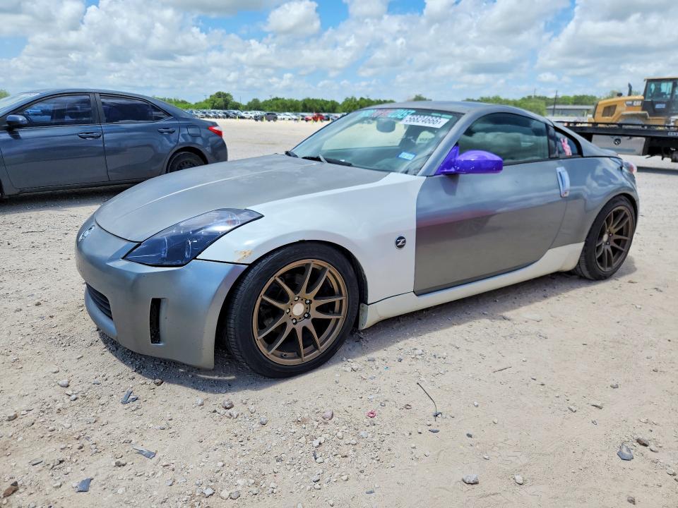 2005 Nissan 350z VIN JN1AZ34E55M654299 COPART salvage auction — MINOR DENT/SCRATCHES, TX - CERTIFICATE OF TITLE, sold $400 on 2026-07-20 (photo 1)