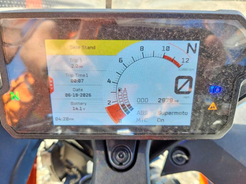 2022 Ktm 390 VIN MD2JYJ407NC219115 COPART salvage auction — VANDALISM, Wa - Bill Of Sale, sold $1,400 on 2026-07-09 (photo 7)