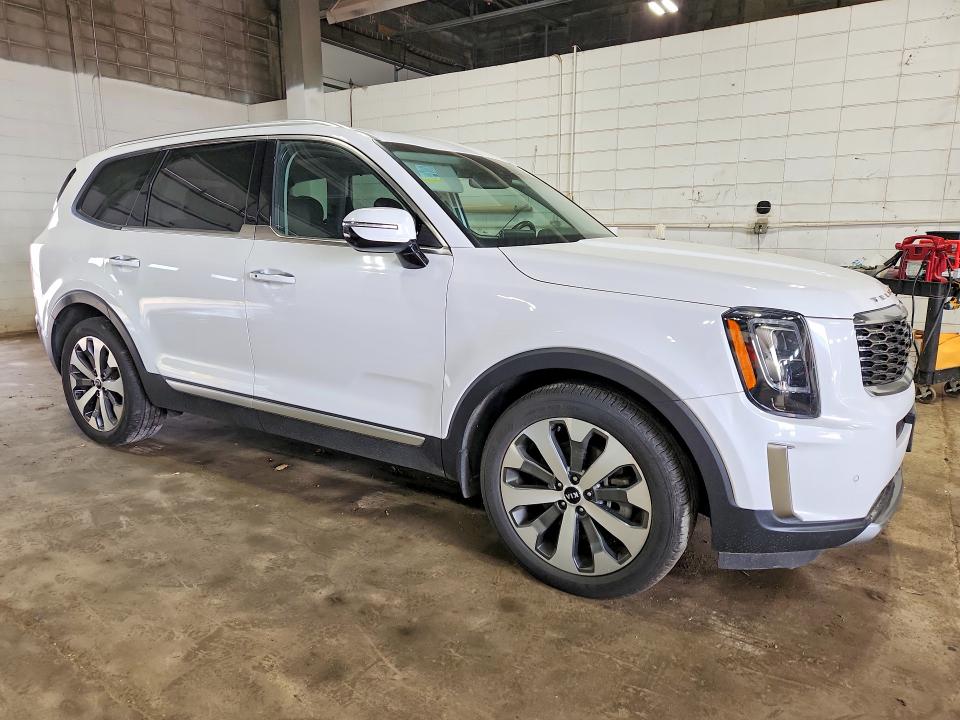 2021 Kia Telluride VIN 5XYP5DHC0MG154455 COPART salvage auction — REAR END, Mn - Cert Of Title-Salvage, sold $6,100 on 2026-07-02 (photo 4)