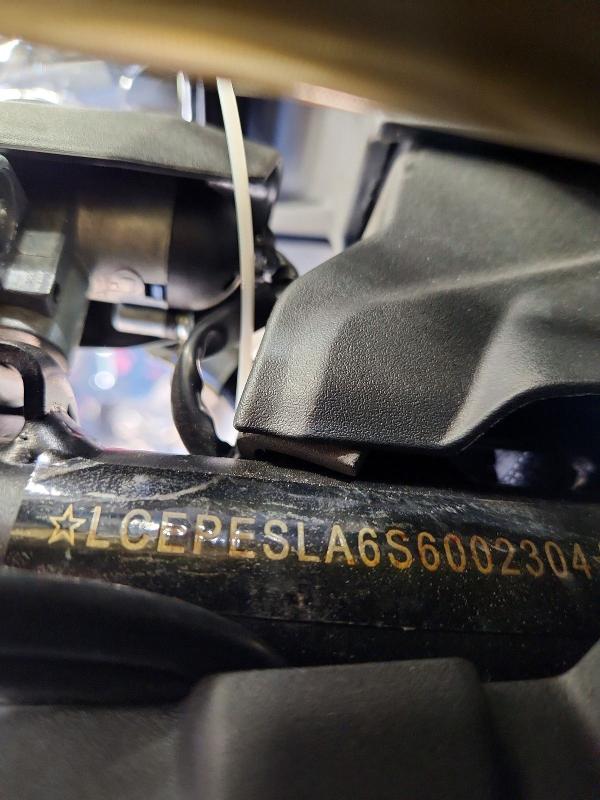 2025 Cf moto 450ss VIN LCEPESLA6S6002304 COPART salvage auction — FRONT END, MA - CERT OF TITLE-SALVAGE, sold $150 on 2026-07-30 (photo 9)