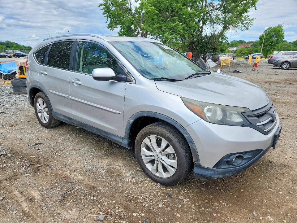 2012 Honda Cr-v VIN 2HKRM4H73CH618263 COPART salvage auction — MINOR DENT/SCRATCHES, Va - Certificate Of Title (P), sold $3,700 on 2026-07-09 (photo 4)
