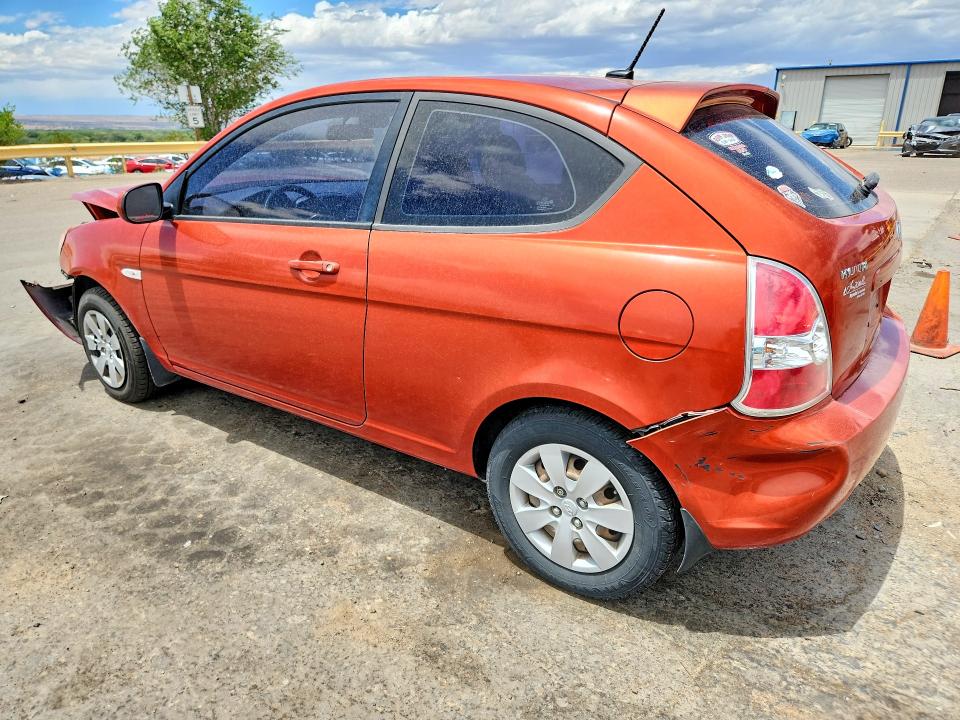 2011 Hyundai Accent VIN KMHCM3AC0BU192572 COPART salvage auction — FRONT END, NM - CERT OF TITLE-SALVAGE (P), sold $250 on 2026-07-09 (photo 2)