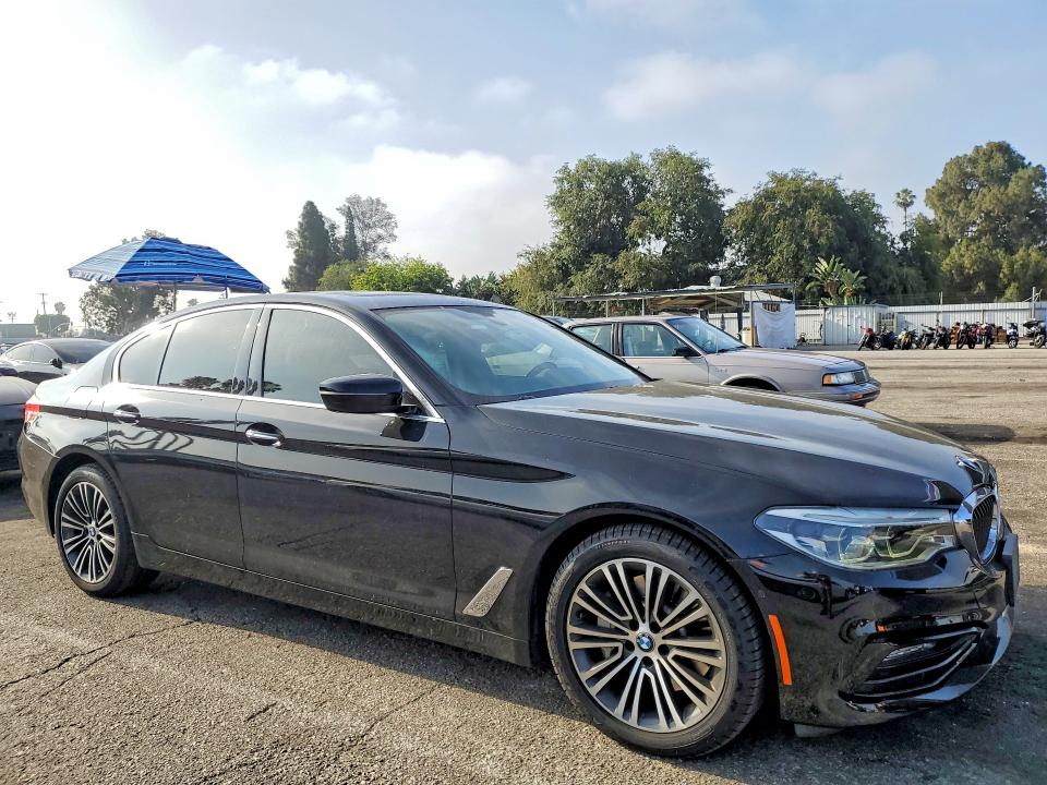 2017 BMW 5er VIN WBAJE5C32HG917112 COPART salvage auction — REAR END, Ca - Salvage Certificate, sold $9,000 on 2026-07-24 (photo 4)
