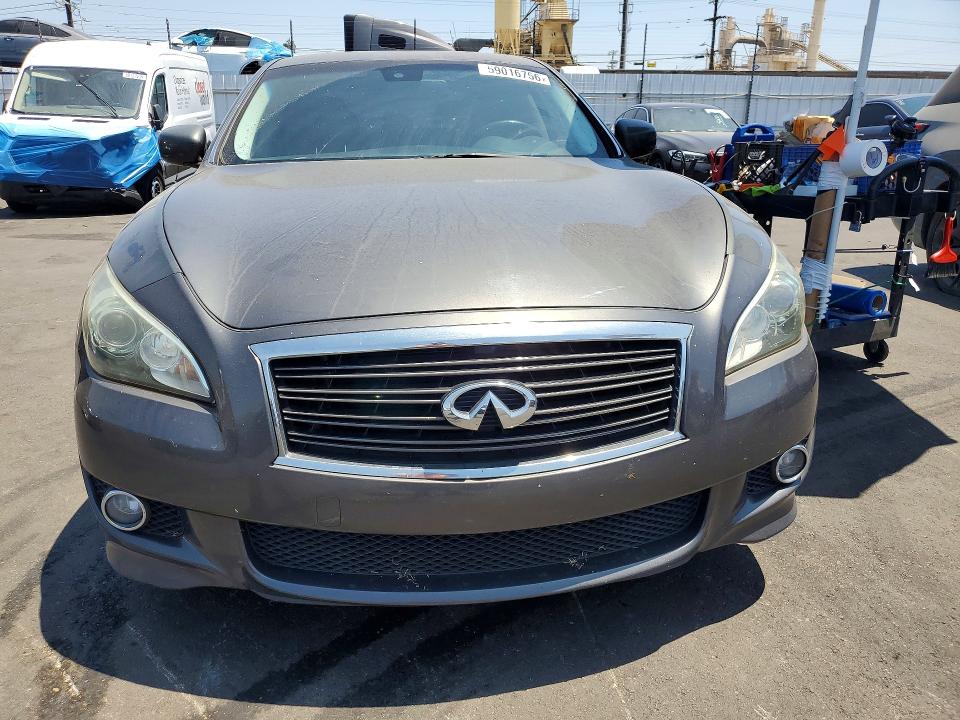 2012 Infiniti M VIN JN1BY1AP4CM334695 COPART salvage auction — REAR END, Ca - Salvage Certificate, sold $1,050 on 2026-07-06 (photo 5)