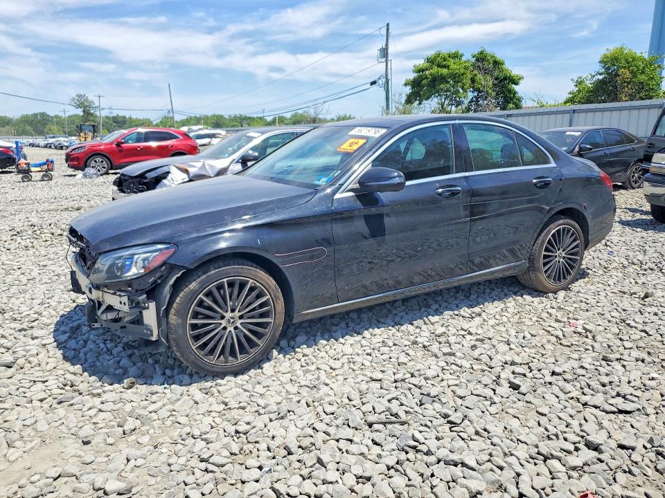 2020 Mercedes-benz C-klasse VIN W1KWF8EB8LR573980 COPART salvage auction — BIOHAZARD/CHEMICAL, Id - Salvage Certificate Of Title, sold $1,150 on 2026-07-29 (photo 1)