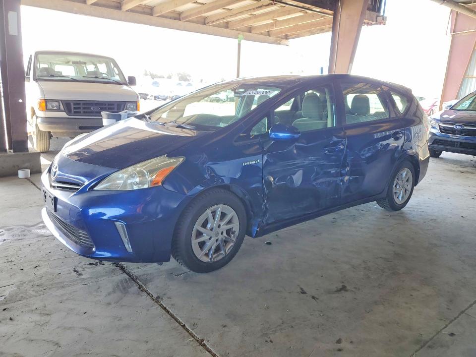 2012 Toyota Prius VIN JTDZN3EU6C3171487 COPART salvage auction — SIDE, Ca - Salvage Certificate, sold $950 on 2026-07-09 (photo 1)