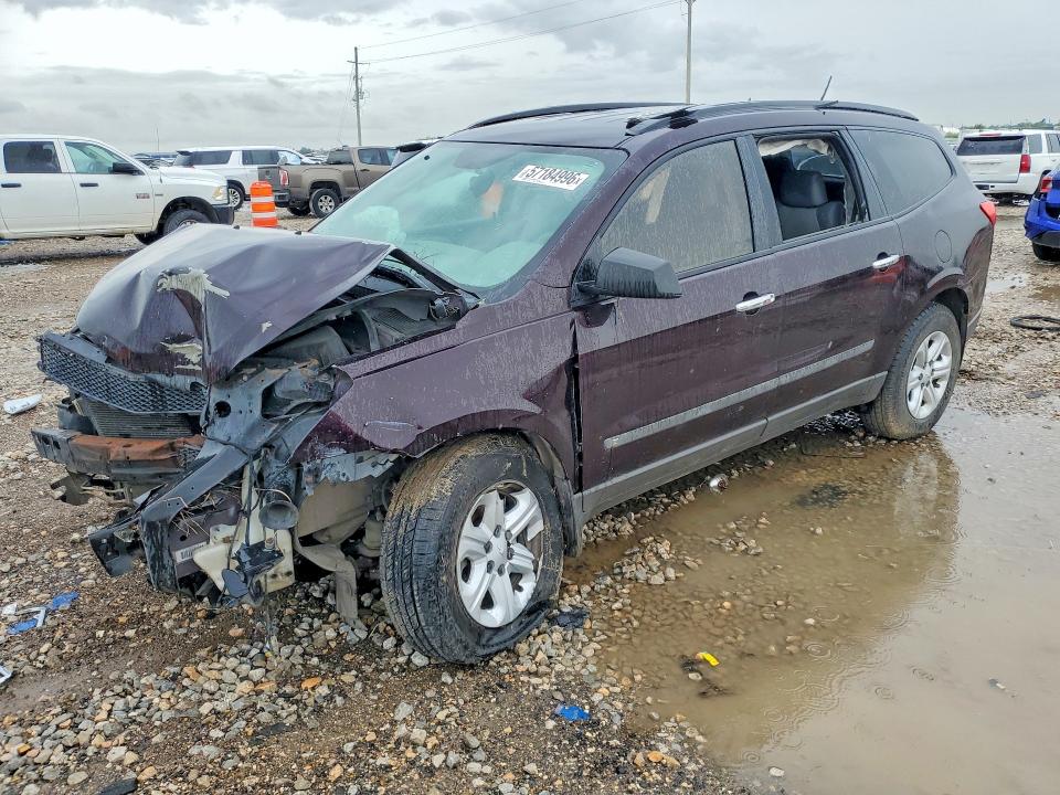 2010 Chevrolet Traverse VIN 1GNLREED3AS112154 — COPART salvage auction photo