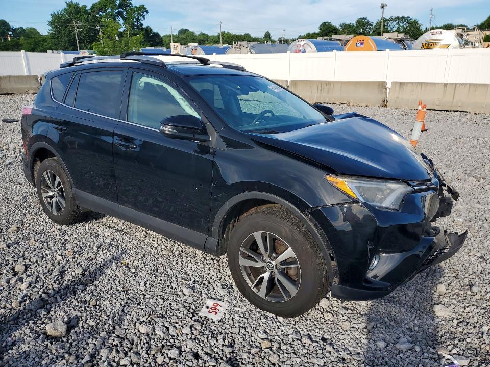 2018 Toyota Rav 4 VIN 2T3RFREV4JW709770 COPART salvage auction — FRONT END, Oh - Cert Of Title-Salvage, sold $4,500 on 2026-07-02 (photo 4)