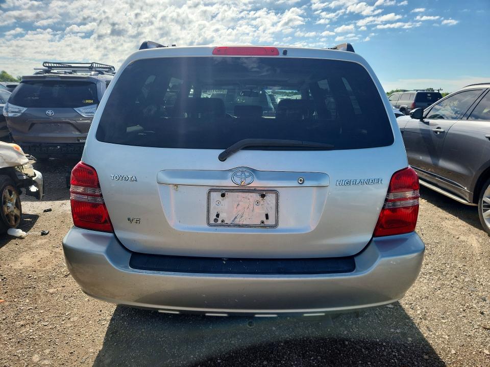 2003 Toyota Highlander VIN JTEGF21A130112144 COPART salvage auction — MINOR DENT/SCRATCHES, Il - Certificate Of Title, sold $425 on 2026-07-28 (photo 6)
