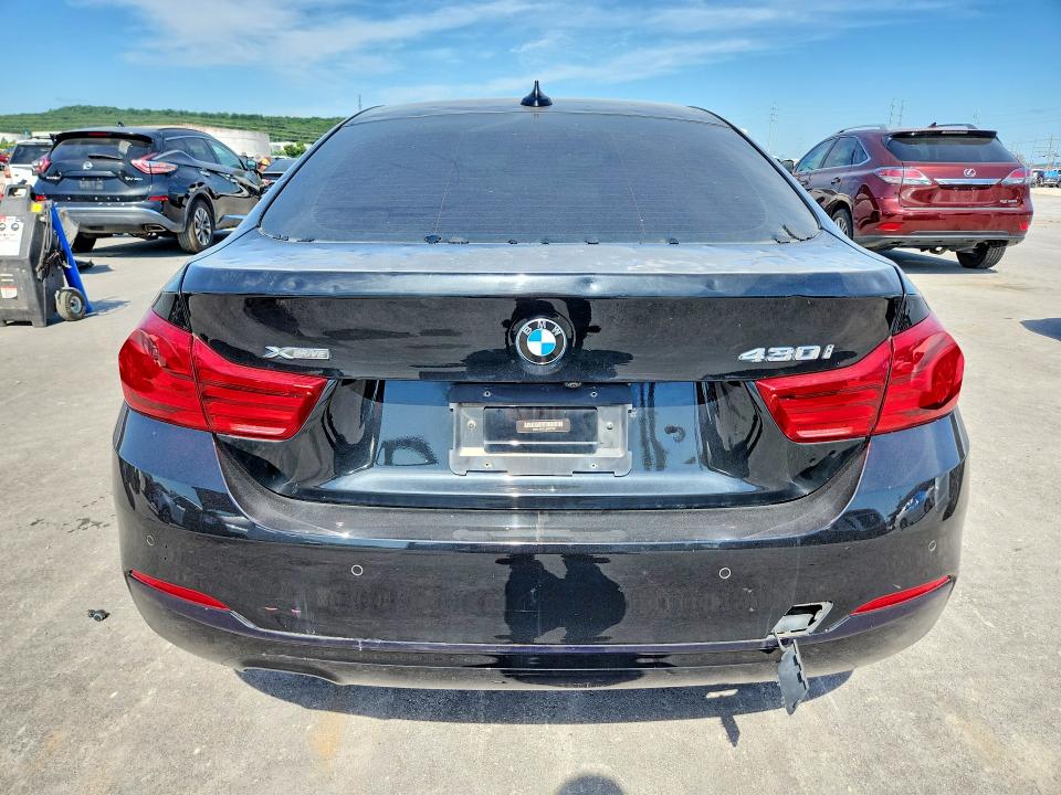 2018 BMW 4er VIN WBA4J3C57JBG97129 COPART salvage auction — STRIPPED, Ok - Certificate Of Title (P), sold $1,550 on 2026-07-31 (photo 6)
