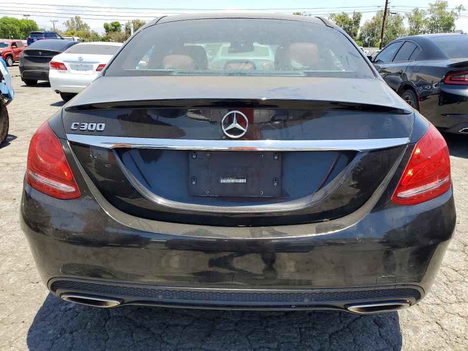 2018 Mercedes-benz C-klasse VIN WDDWF4JB2JR405215 COPART salvage auction — SIDE, Ca - Salvage Certificate, sold $9,100 on 2026-08-13 (photo 6)
