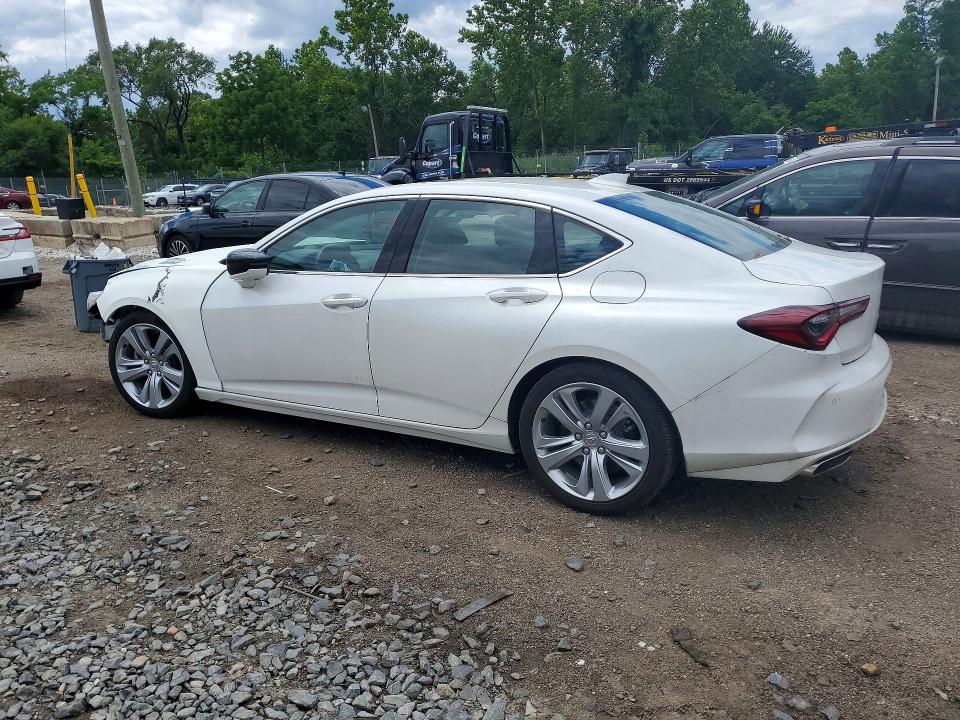 2023 Acura Tlx VIN 19UUB5F42PA002499 COPART salvage auction — FRONT END, Ct - Cert Of Title-Salvage, sold $4,050 on 2026-07-09 (photo 2)