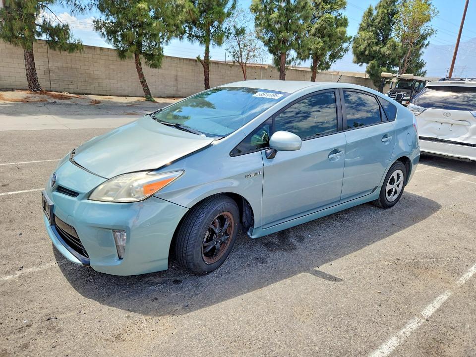 2012 Toyota VIN JTDKN3DU2C1606004 COPART salvage auction — FRONT END, Ca - Salvage Certificate, sold $1,300 on 2026-07-16 (photo 1)