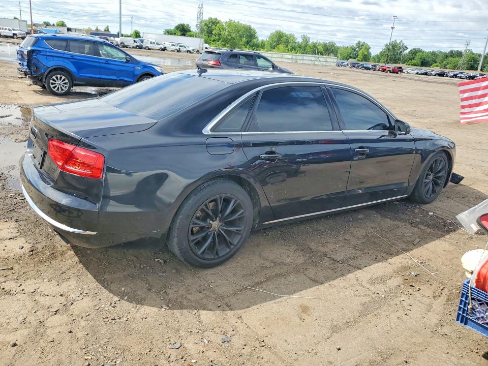 2014 Audi A8 VIN WAURGAFDXEN004650 COPART salvage auction — FRONT END, MI - CERTIFICATE OF TITLE, sold $325 on 2026-07-31 (photo 3)