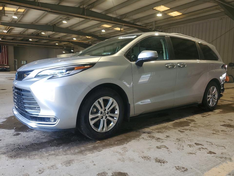 2023 Toyota Sienna VIN 5TDESKFC4PS104785 COPART salvage auction — REAR END, Pa - Certificate Of Salvage, sold $21,700 on 2026-07-08 (photo 1)