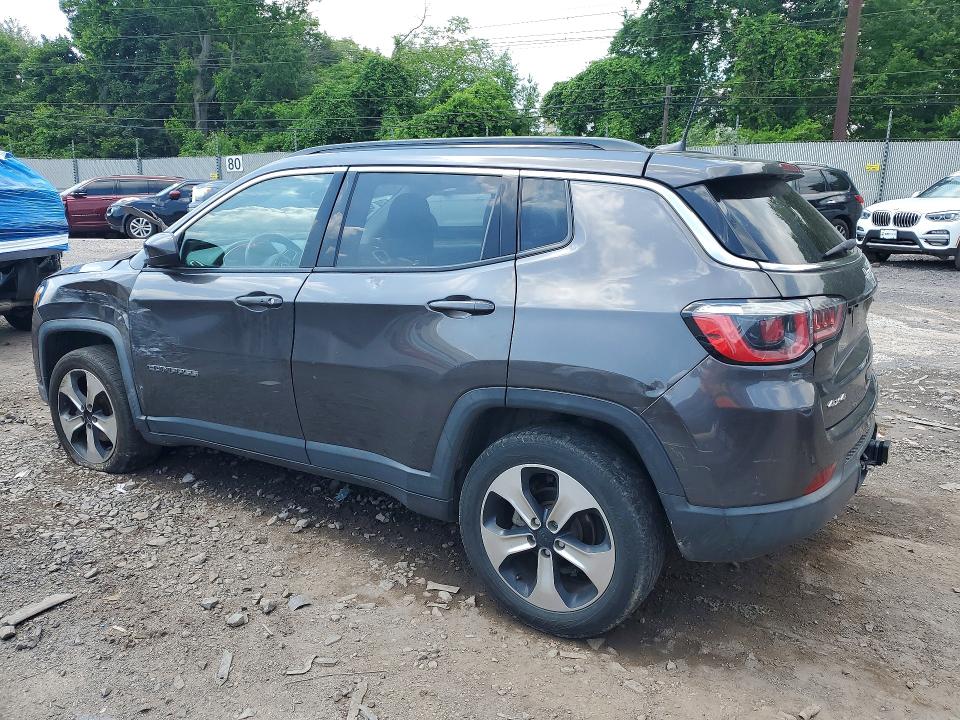 2018 Jeep Compass VIN 3C4NJDBB4JT103872 COPART salvage auction — FRONT END, PA - CERTIFICATE OF SALVAGE, sold $1,650 on 2026-08-16 (photo 2)