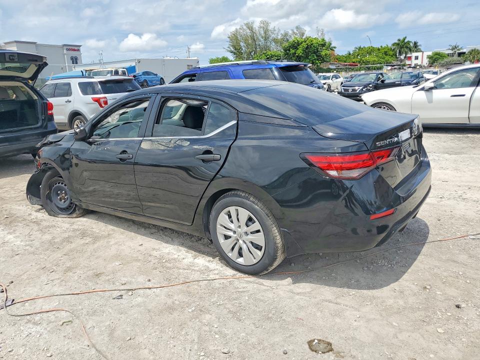 2024 Nissan Sentra VIN 3N1AB8BV5RY250300 COPART salvage auction — FRONT END, Fl - Certificate Of Destruction, sold $1,150 on 2026-07-31 (photo 2)