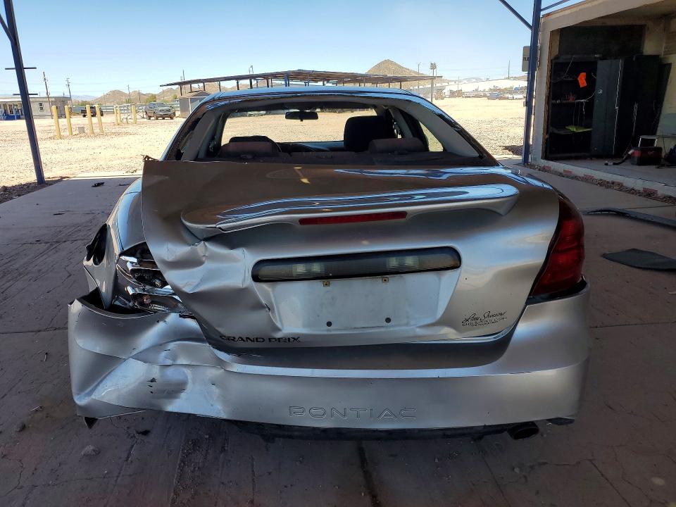 2008 Pontiac Grand prix VIN 2G2WP552381101857 COPART salvage auction — REAR END, Az - Cert Of Title - Salvage, sold $275 on 2026-07-02 (photo 6)