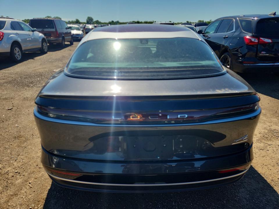 2023 Lucid Air VIN 50EA1TEA5PA005814 COPART salvage auction — FRONT END, Il - Salvage Certificate, sold $16,200 on 2026-07-21 (photo 6)