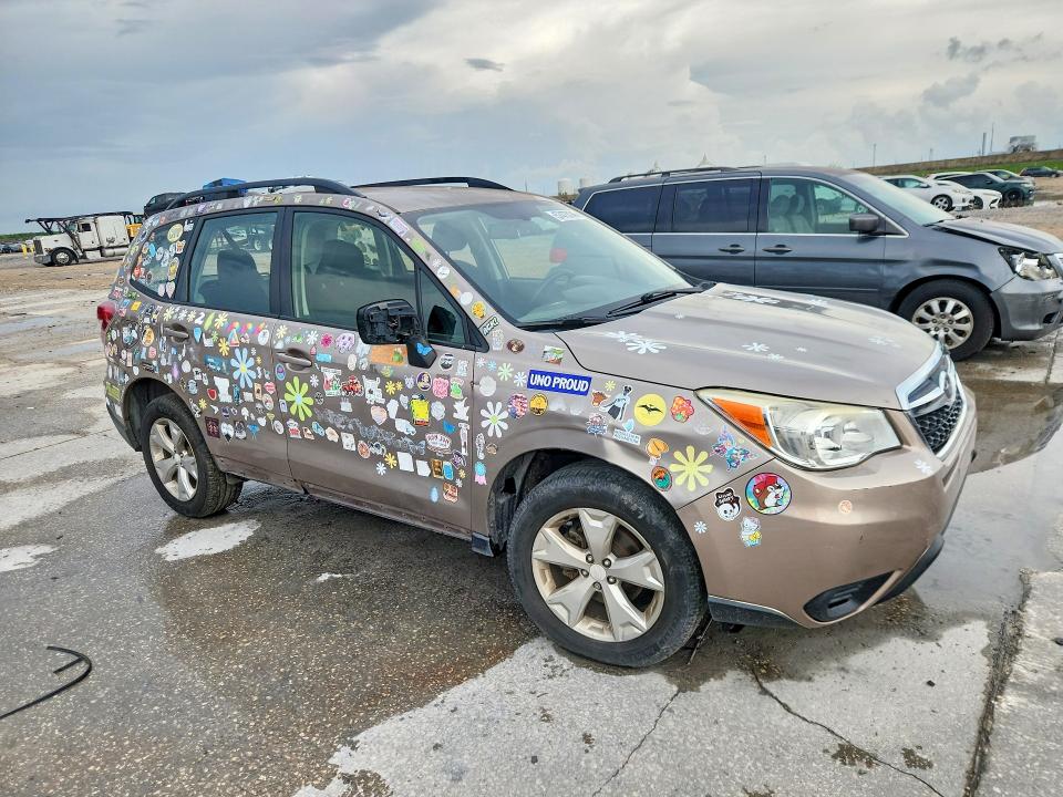 2016 Subaru Forester VIN JF2SJABC1GH411035 COPART salvage auction — MECHANICAL, La - Certificate Of Title, sold $1,500 on 2026-07-18 (photo 4)