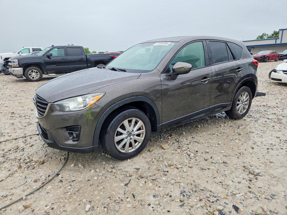 2016 Mazda Cx-5 VIN JM3KE4CY8G0754302 COPART salvage auction — FRONT END, Mi - Certificate Of Title, sold $1,150 on 2026-07-23 (photo 1)