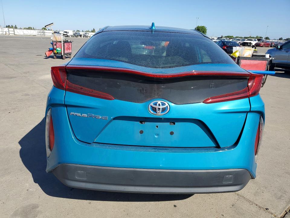 2020 Toyota Prius VIN JTDKARFPXL3123158 COPART salvage auction — FRONT END, Ca - Salvage Certificate, sold $4,650 on 2026-07-13 (photo 6)