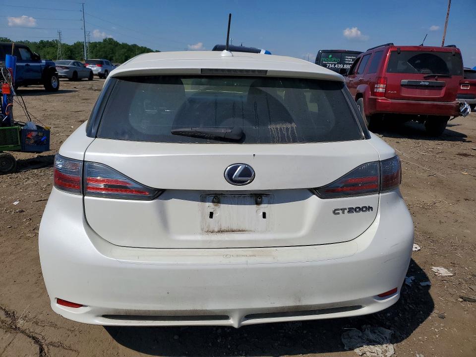 2011 Lexus Ct VIN JTHKD5BH4B2032047 COPART salvage auction — FRONT END, Mi - Certificate Of Title, sold $775 on 2026-07-28 (photo 6)