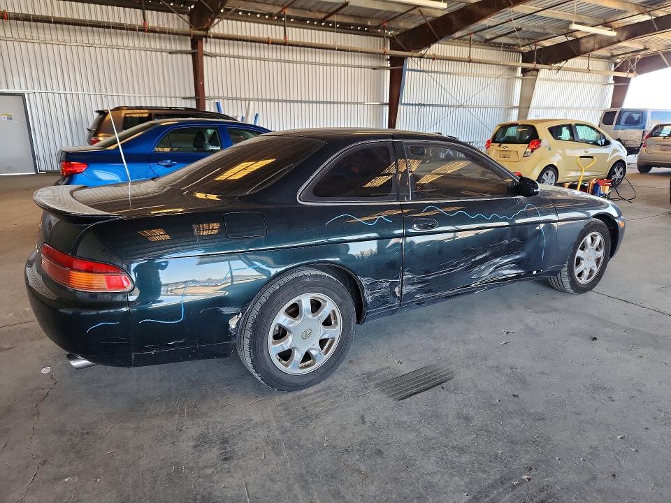 1995 Lexus Sc VIN JT8UZ30C7S0048793 COPART salvage auction — SIDE, CA - SALVAGE CERTIFICATE, sold $2,350 on 2026-07-13 (photo 3)