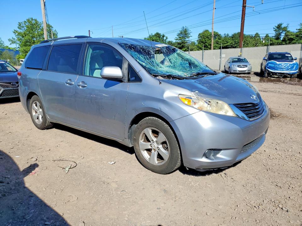 2011 Toyota Sienna VIN 5TDKK3DC0BS015929 COPART salvage auction — FRONT END, PA - CERTIFICATE OF SALVAGE, sold $30 on 2026-07-27 (photo 4)