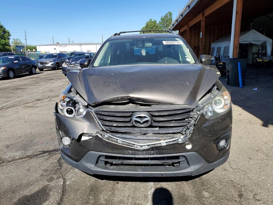 2016 Mazda Cx-5 VIN JM3KE4DY6G0827293 COPART salvage auction — FRONT END, Co - Salvage Title, sold $3,050 on 2026-07-09 (photo 5)