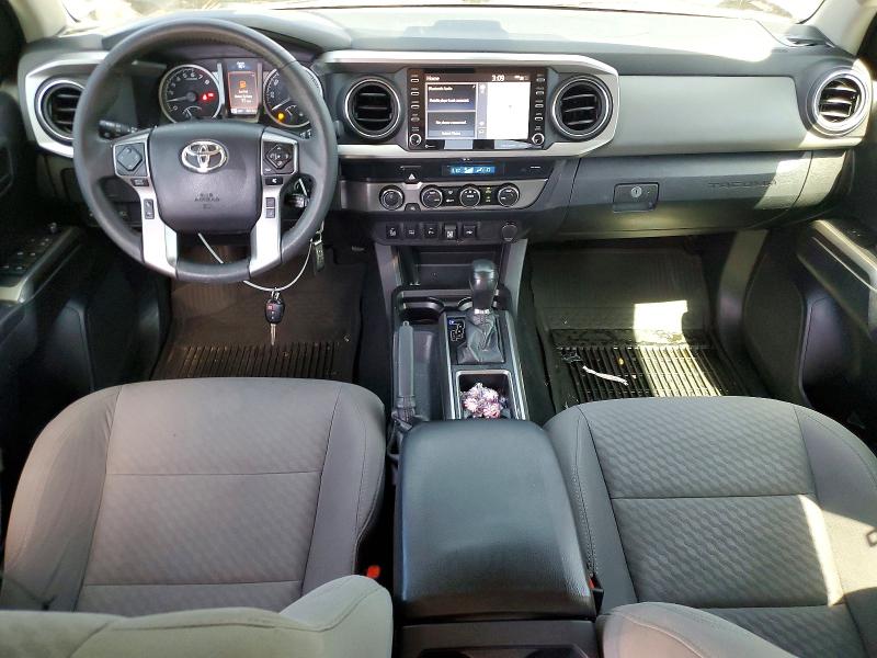 2022 Toyota Tacoma VIN 3TMCZ5AN9NM505677 COPART salvage auction — HAIL, Co - Public - Salvage Title, sold $15,700 on 2026-07-02 (photo 8)