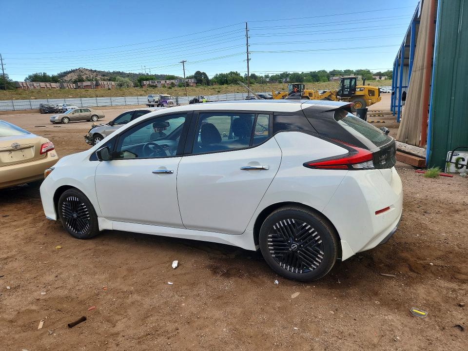 2025 Nissan Leaf VIN 1N4CZ1CV0SC557479 COPART salvage auction — UNDERCARRIAGE, Co - Salvage Title, sold $7,300 on 2026-07-20 (photo 2)