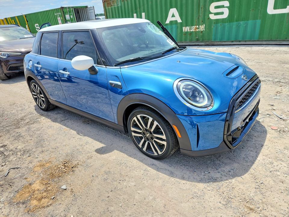 2022 Mini Cooper VIN WMW53DK00N2R46285 COPART salvage auction — FRONT END, In - Cert Of Title-Salvage Title, sold $6,200 on 2026-07-10 (photo 4)