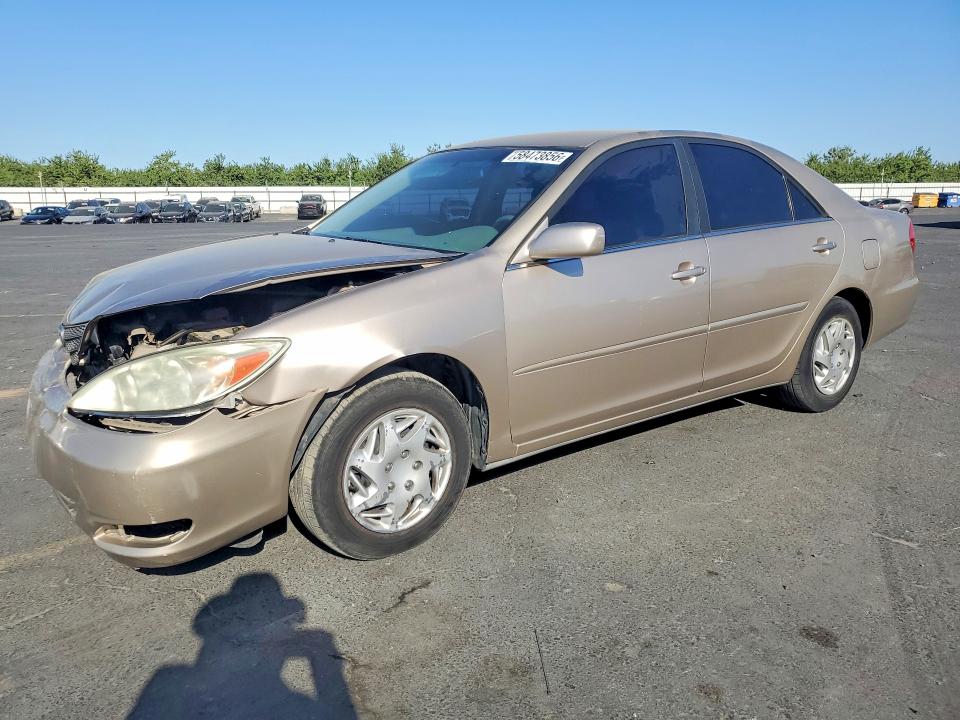 2003 Toyota Camry VIN JTDBE32K430201091 COPART salvage auction — FRONT END, Ca - Salvage Certificate, sold $700 on 2026-07-09 (photo 1)