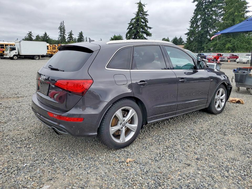 2014 Audi Q5 VIN WA1DGAFP9EA054822 COPART salvage auction — FRONT END, Wa - Bill Of Sale, sold $1,550 on 2026-07-14 (photo 3)