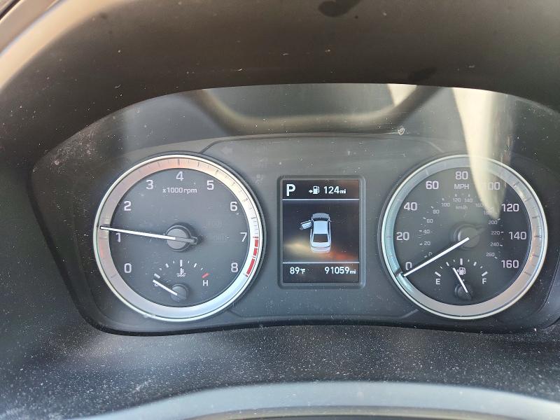 2019 Hyundai Sonata VIN 5NPE24AF7KH790154 COPART salvage auction — REAR END, Md - Cert Of Salvage > 75% Damage, sold $2,100 on 2026-07-02 (photo 9)