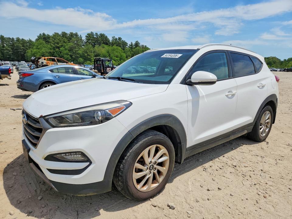 2016 Hyundai Tucson VIN KM8J3CA29GU022347 COPART salvage auction — WATER/FLOOD, Ma - Certificate Of Title, sold $1,050 on 2026-07-23 (photo 1)