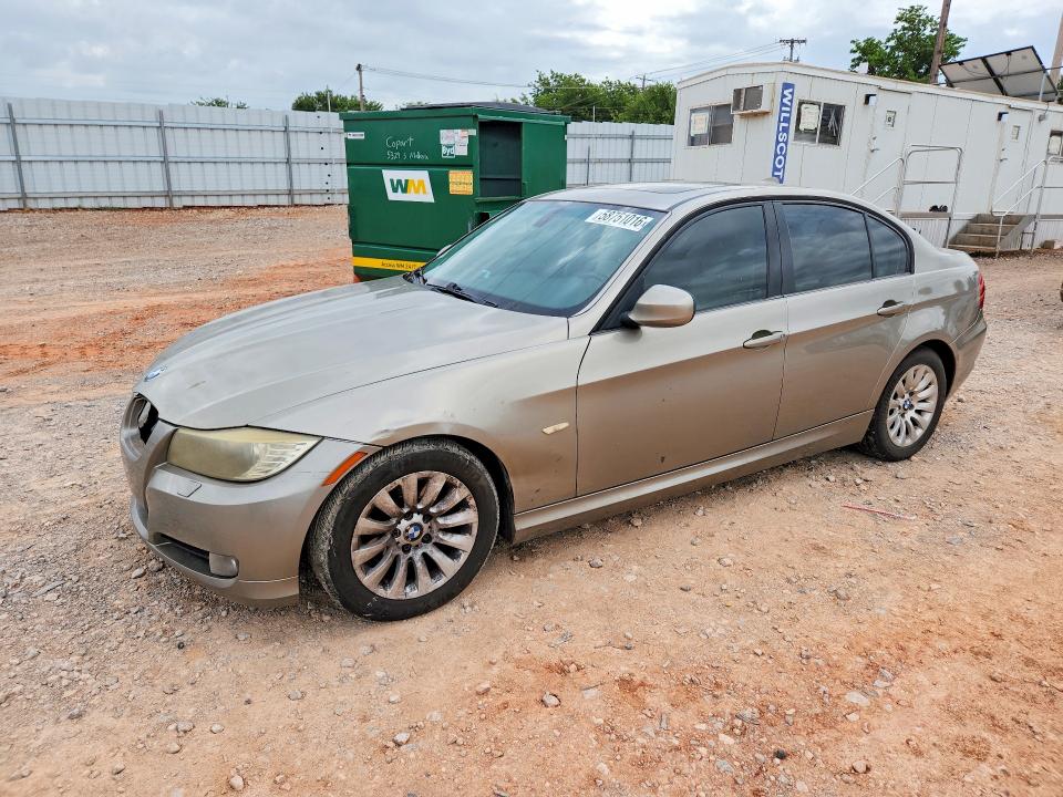 2009 BMW 3 series VIN WBAPH77529NL83910 COPART salvage auction — FRONT END, OK - CERT OF TITLE-SALVAGE, sold $400 on 2026-07-28 (photo 1)