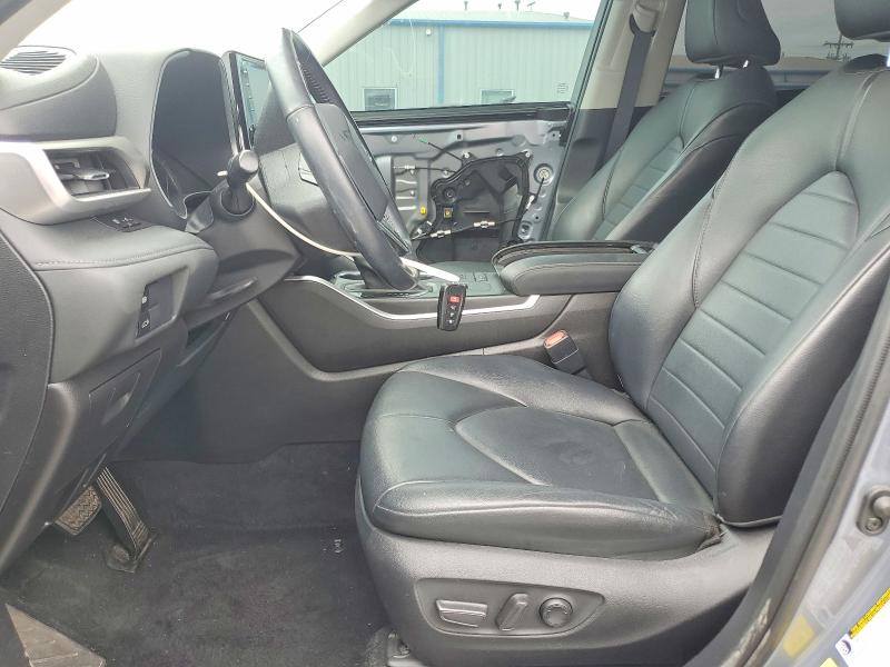 2021 Toyt Highlander VIN 5TDGZRAH2MS048227 COPART salvage auction — SIDE, OK - CERT OF TITLE-SALVAGE, sold $10,600 on 2026-07-22 (photo 7)
