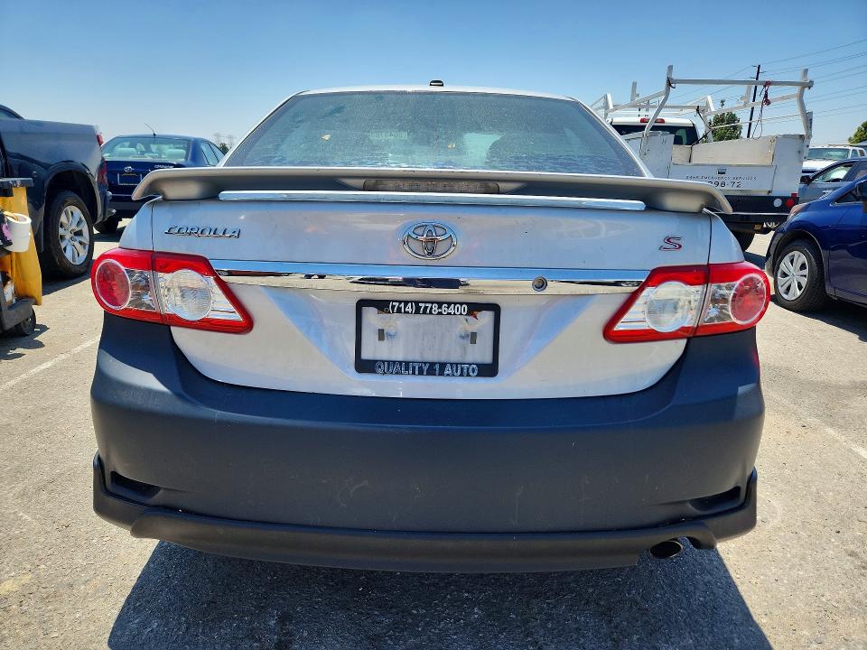 2013 Toyota VIN 5YFBU4EE1DP099903 COPART salvage auction — FRONT END, Ca - Salvage Certificate, sold $825 on 2026-07-28 (photo 6)