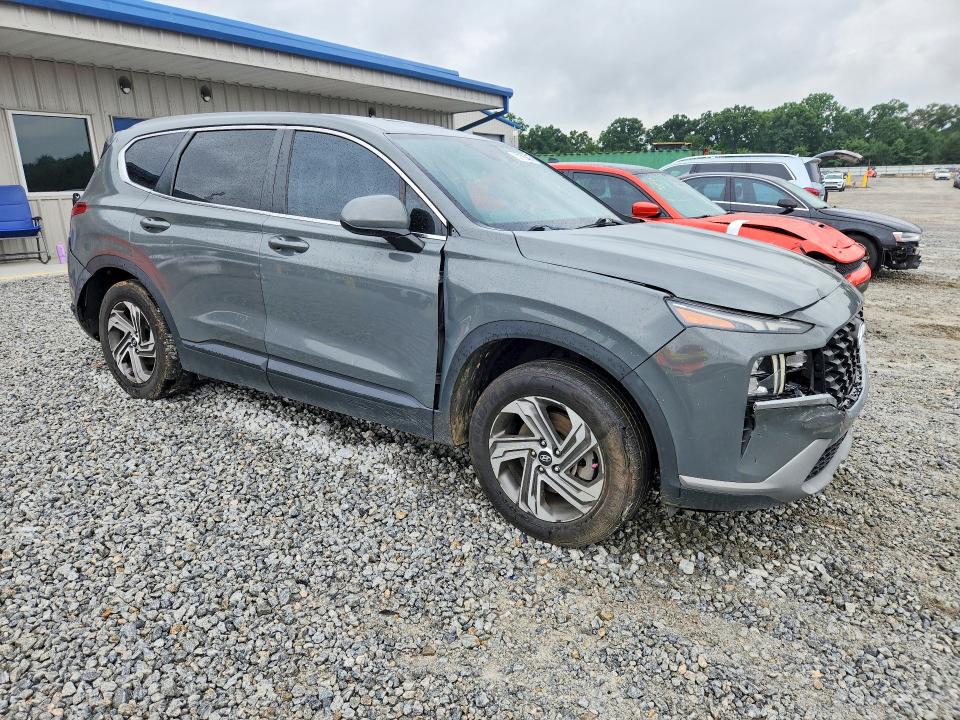 2021 Hyundai Santa fe VIN 5NMS14AJ1MH326965 COPART salvage auction — REAR END, Ga - Certificate Of Title, sold $5,600 on 2026-07-09 (photo 4)