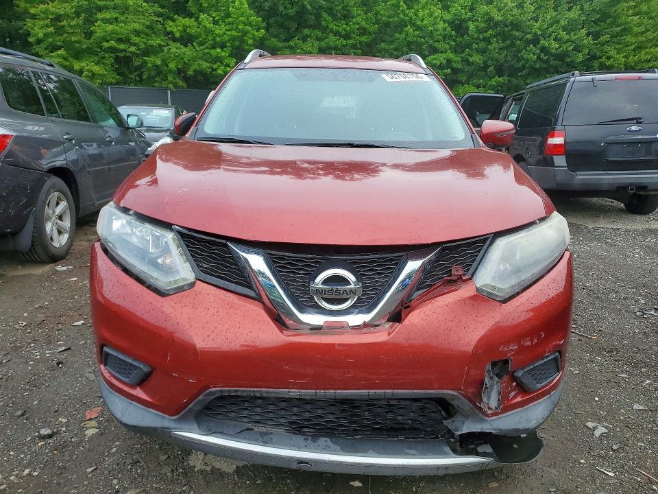 2016 Nissan VIN KNMAT2MT3GP735276 COPART salvage auction — FRONT END, Fl - Cert Of Title Slvg Rebuildable, sold $1,700 on 2026-07-07 (photo 5)