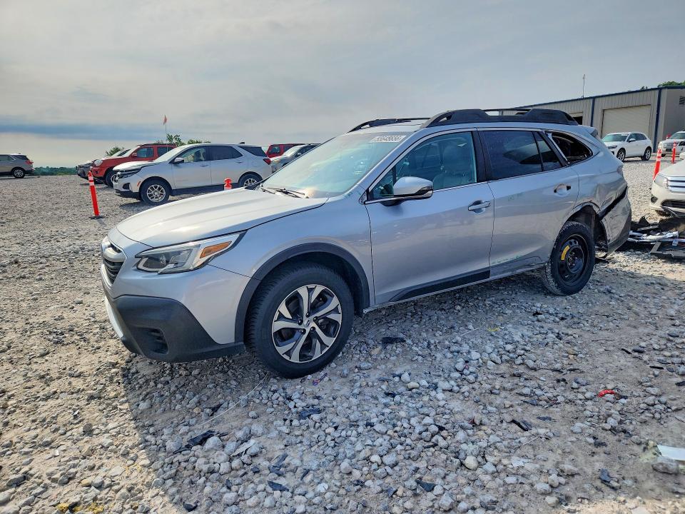 2020 Subaru VIN 4S4BTANC9L3121388 COPART salvage auction — REAR END, Mi - Certificate Of Title, sold $3,900 on 2026-08-01 (photo 1)