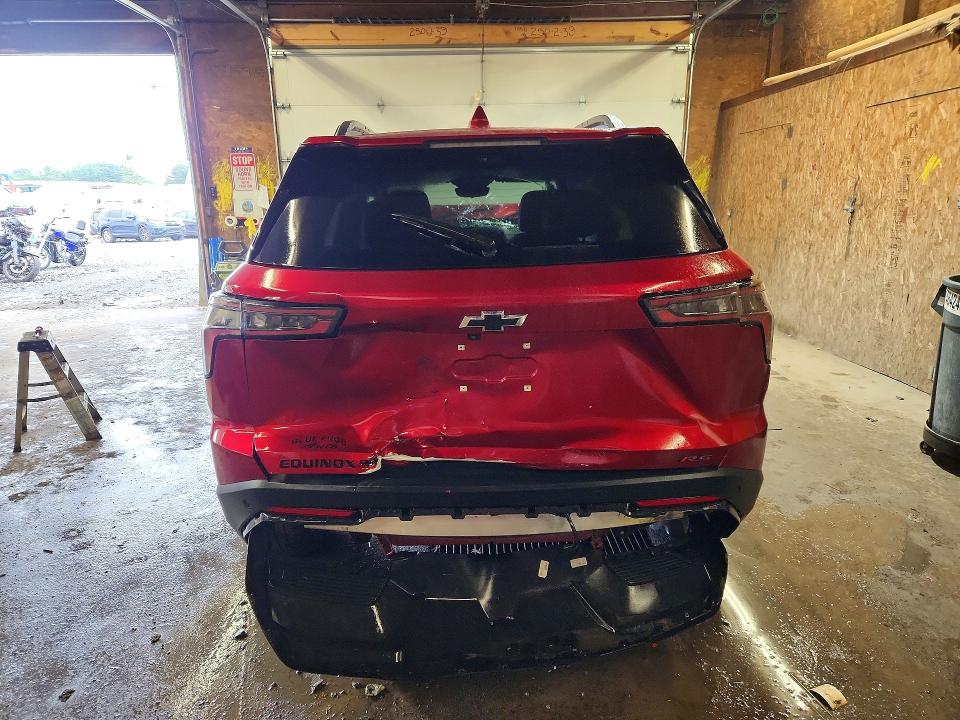 2025 Chevrolet Equinox VIN 3GNAXTEG4SL107895 COPART salvage auction — FRONT END, Pa - Certificate Of Salvage, sold $3,950 on 2026-08-21 (photo 6)