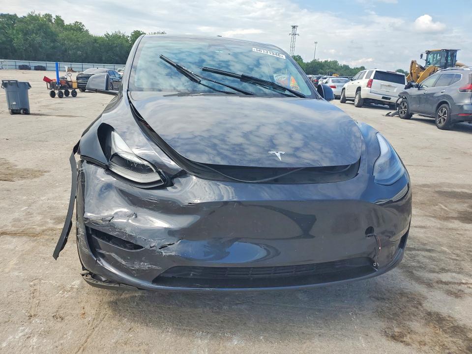 2024 Tesla Model y VIN 7SAYGDEE7RA278838 COPART salvage auction — REAR END, OK - CERT OF TITLE-SALVAGE, sold $625 on 2026-07-21 (photo 5)