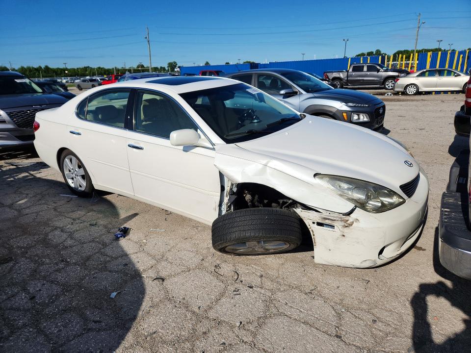 2005 Lexus ES VIN JTHBA30G555105162 COPART salvage auction — FRONT END, In - Cert Of Title-Salvage Title, sold $675 on 2026-07-21 (photo 4)