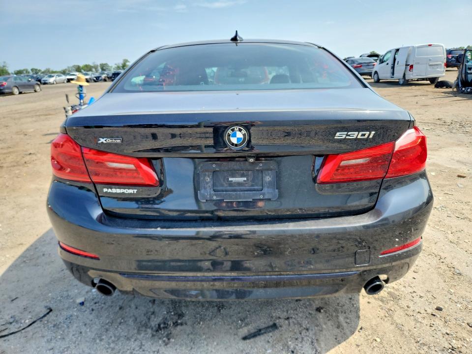 2019 BMW 5er VIN WBAJA7C51KWW08690 COPART salvage auction — UNDERCARRIAGE, Va - Cert Of Title - Salvage, sold $8,400 on 2026-07-29 (photo 6)